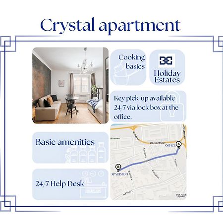 Crystal Apartment Praag Buitenkant foto